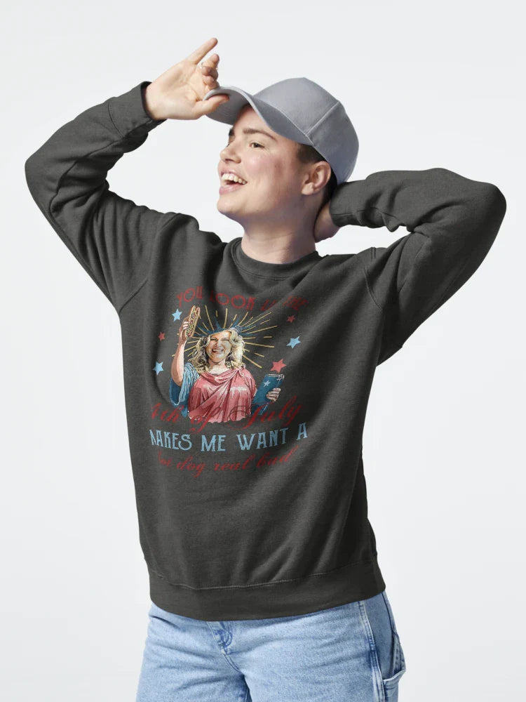 You Look Like The 4th Of July Makes me want a Hot Dog Real Bad Independence Day Classic T-Shirt