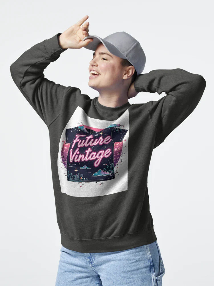 Future Vintage – Y2K Neon Circuit Glow T-Shirt Classic T-Shirt