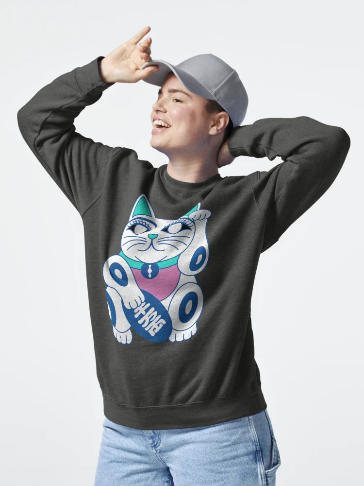 Lucky Ghost Cat Classic T-Shirt