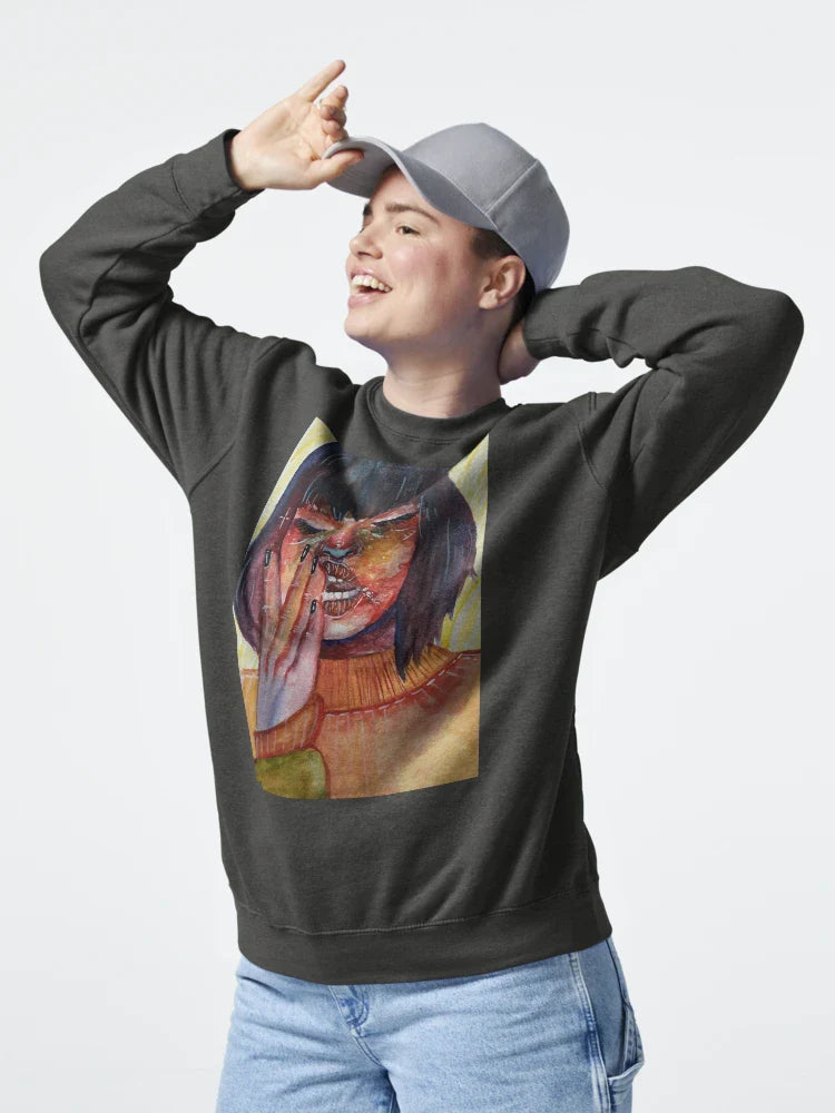 Maximalist Portrait Watercolor Classic T-Shirt