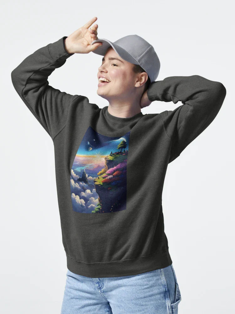 Cosmic Horizon : Fantasy Landscape of Dreams Classic T-Shirt