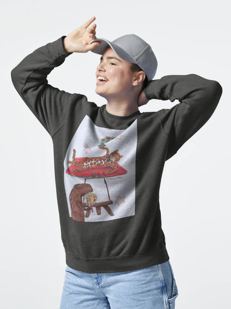 capybara painting a jaguar Classic T-Shirt