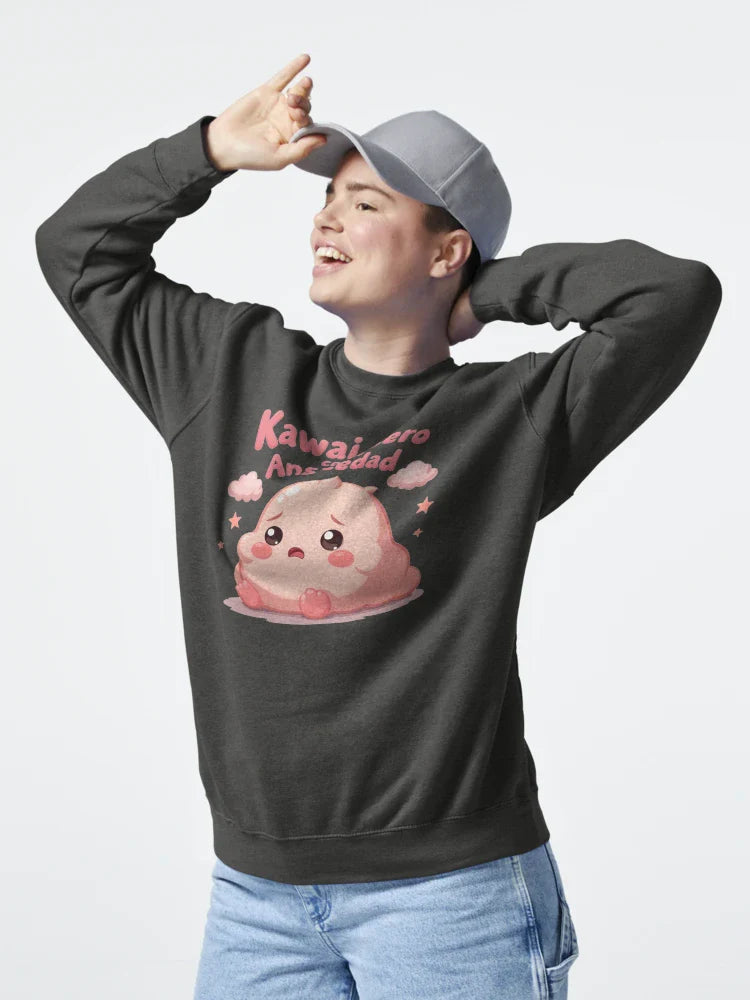 Kawaii but with Anxiety - Phrase Classic T-Shirt