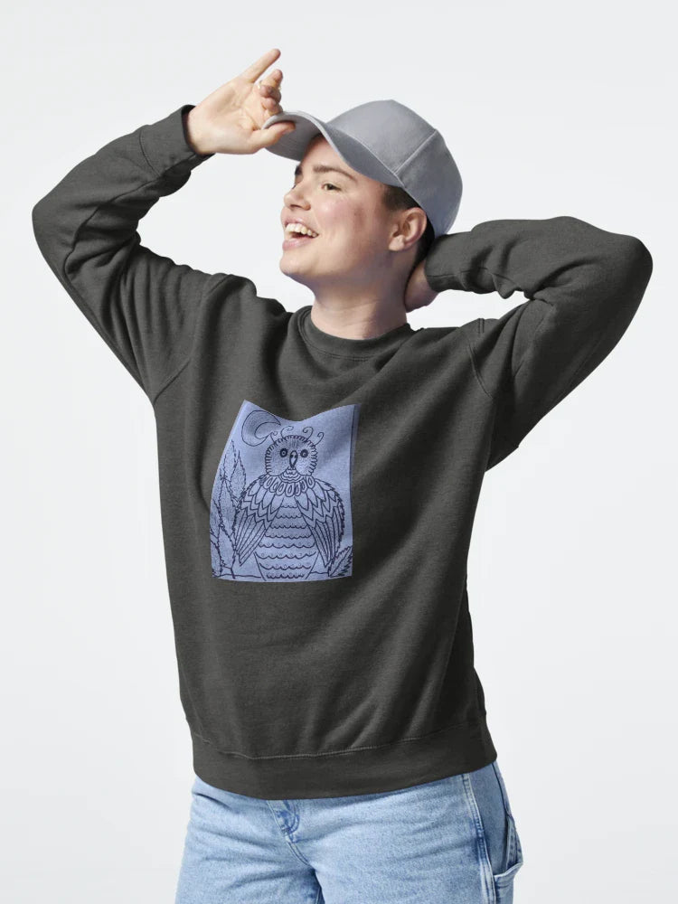 Owl with leaves and stars Classic T-Shirt