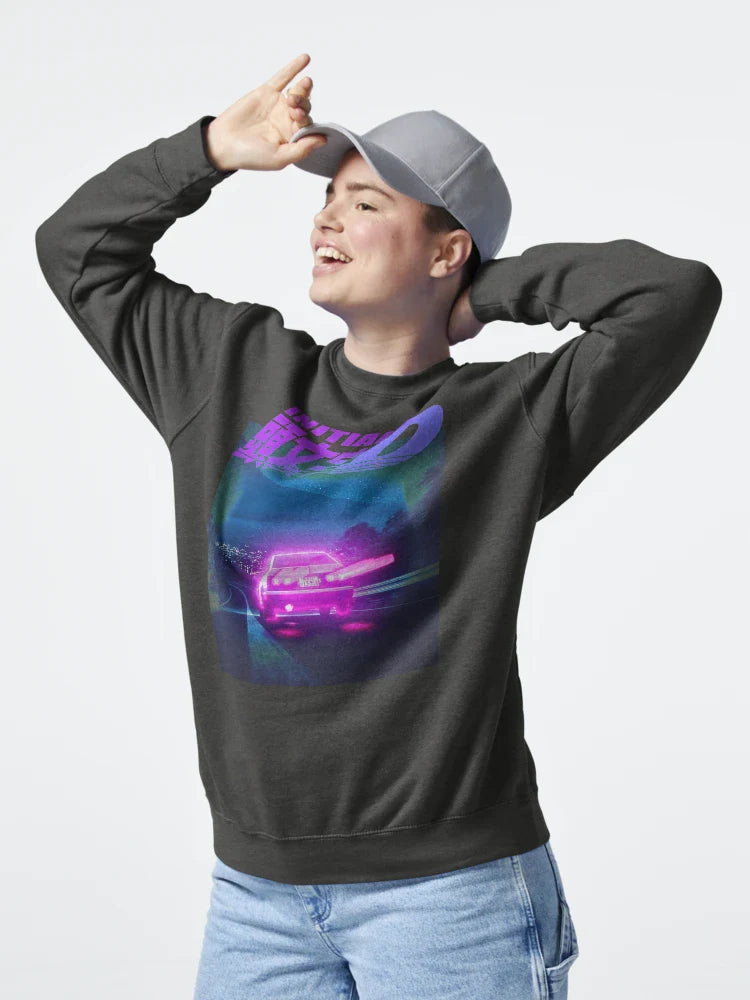 INITIAL D NEON LIGHT AE86 Classic T-Shirt