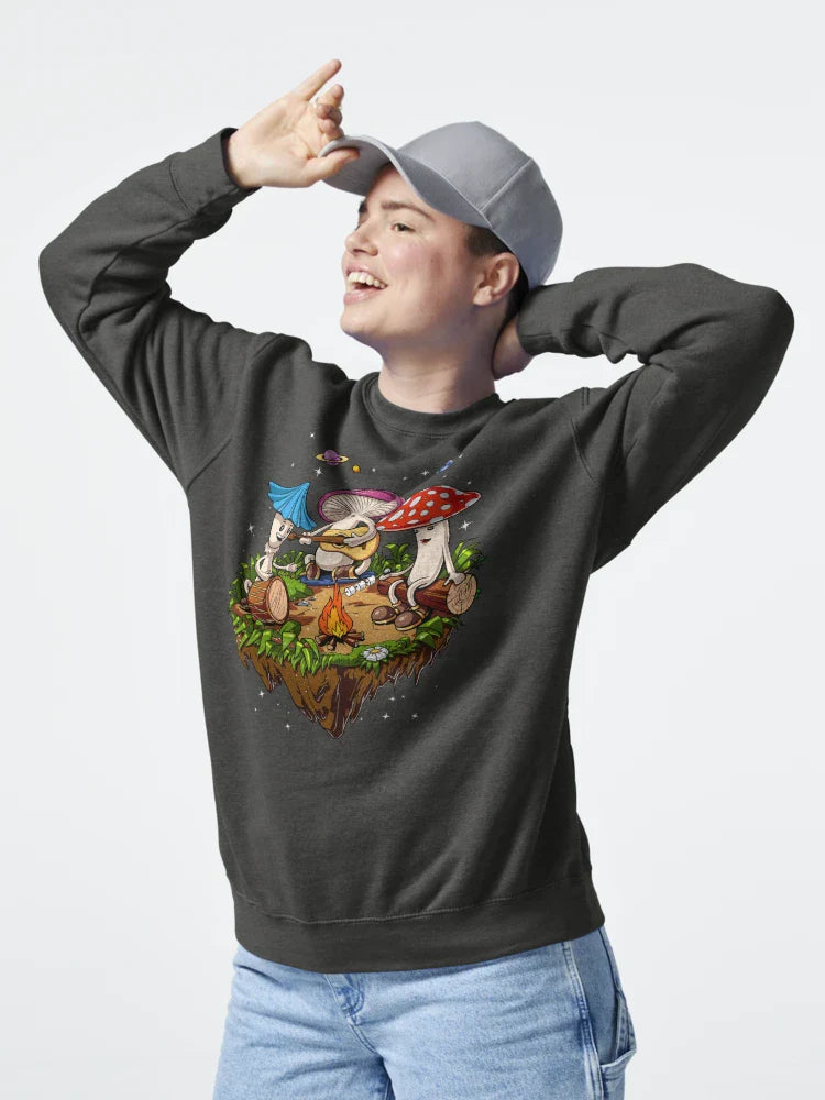 Hippie Magic Mushroom  Classic T-Shirt