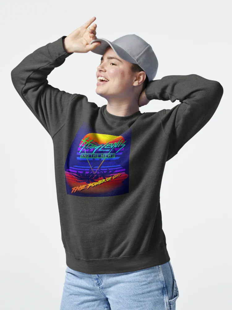 Huey Lewis The Power Of Love Retro 80s Synthwave Homage  Classic T-Shirt