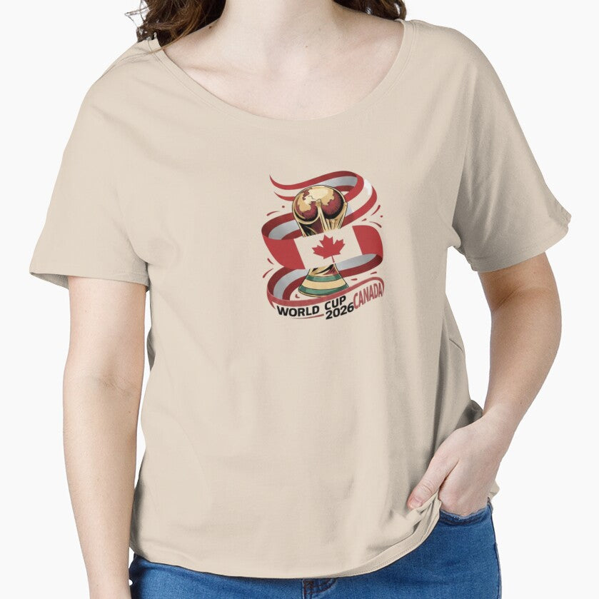 Canada 2026 World Cup Soccer Trophy - Canadian Pride Football Fan by Deviantfant