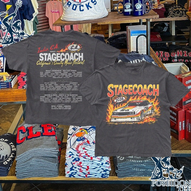 Stagecoach California Country Music Festival 2026 Racing Team T-shirt