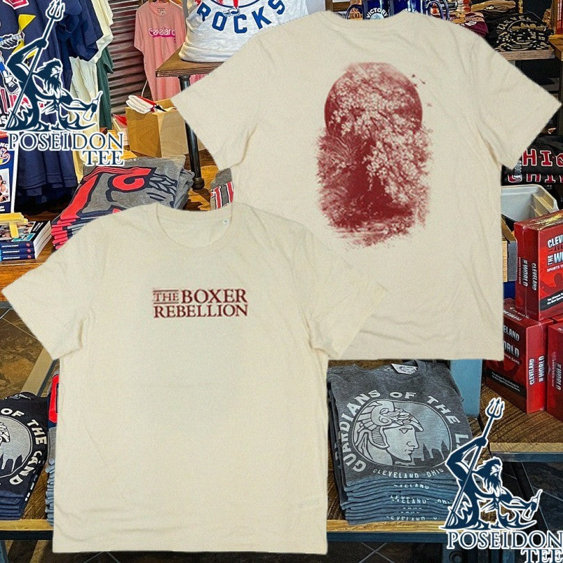 The Boxer Rebellion Flowers In The Water Natural T-shirt