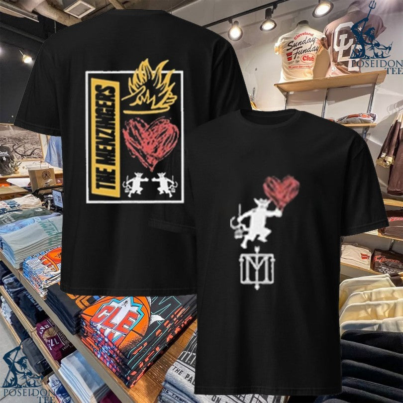 The Menzingers Heart Flame T-shirt