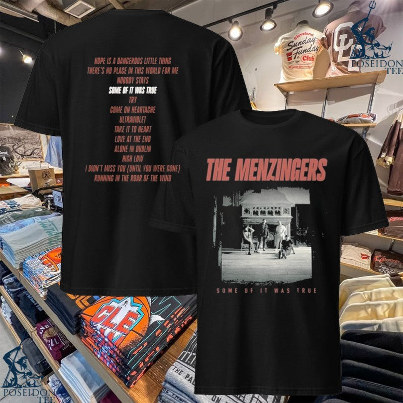 The Menzingers Some Of It Was True Tracklist T-shirt