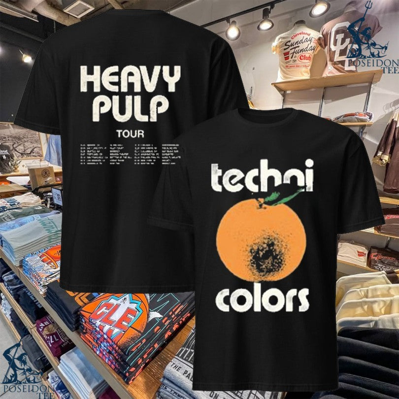 The Technicolors Heavy Pulp 2026 Tour T-shirt