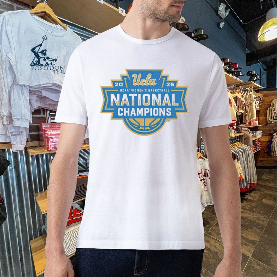 Ucla Bruins WBB NCAA Women’s Basketball 2026 National Champions Logo T-shirt