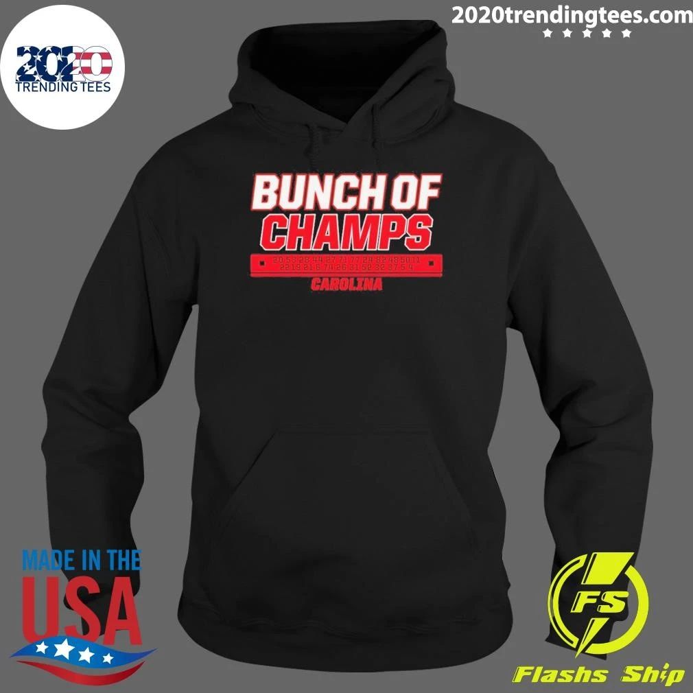 Bunch Of Champs Carolina Hurricanes Hockey Number 2026 Champs Svech Hallsy Jarvy Shirt
