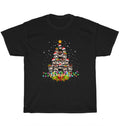 Schnauzer Dogs Tree Christmas Xmas Pet Animal Dog Lover T-Shirt Unisex Tee Gift