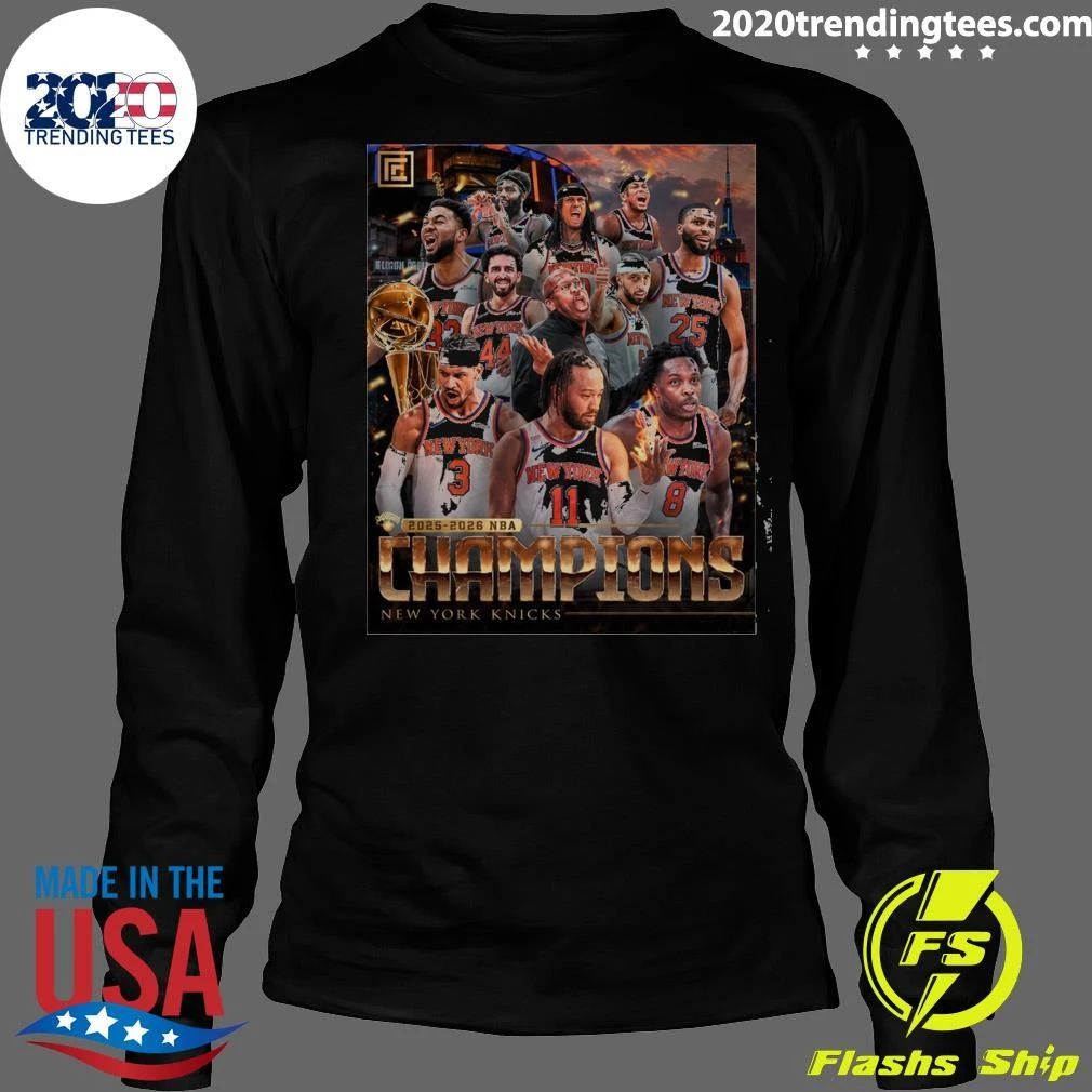 The New York Knicks Are Your 2026 NBA Champions For The First Time In 53 Years Shirt