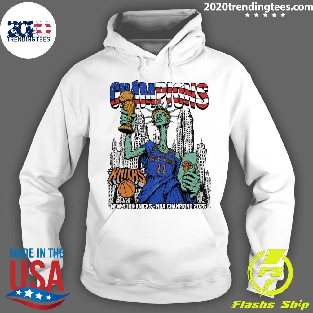 New York Knicks Statue of Victory NBA Finals Champions 2026 Shirt