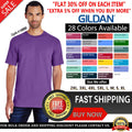 Gildan Plain Hammer Adult Ring Spun Cotton Short Sleeves T-Shirt H000 S-5XL