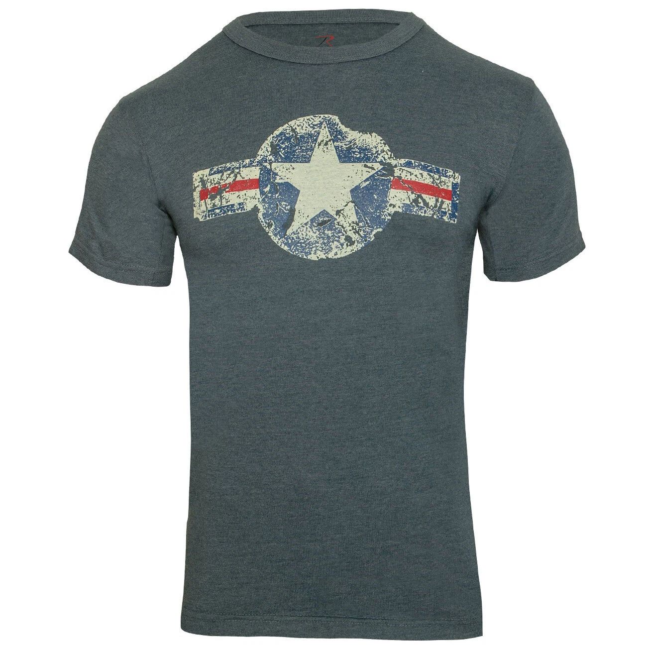Vintage Army Air Corp Retro Blue T-Shirt Tee Shirt