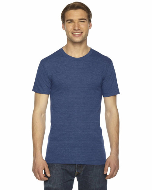 American Apparel Unisex Polyester/Cotton/Rayon Triblend Track T Shirt TR401