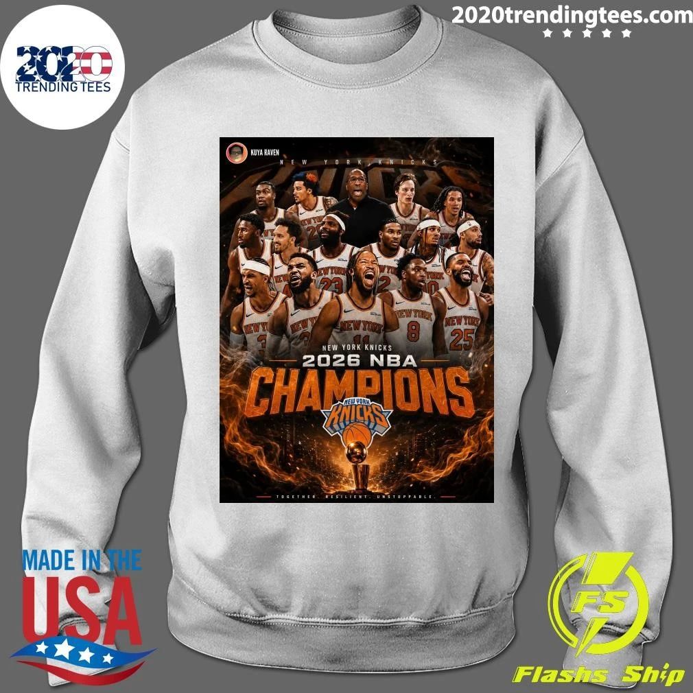 New York Knicks Clinch 2026 NBA Finals Title After 53-Year Title Drought Shirt