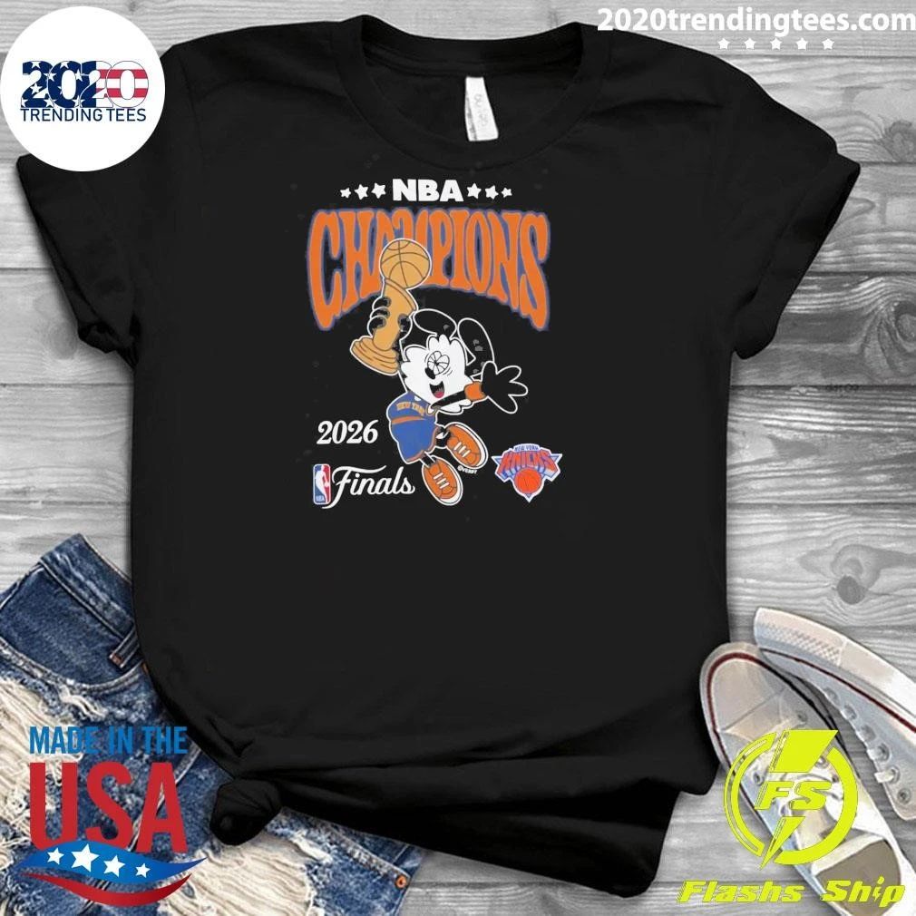 Knicks x Verdy 2026 NBA Championship Shirt