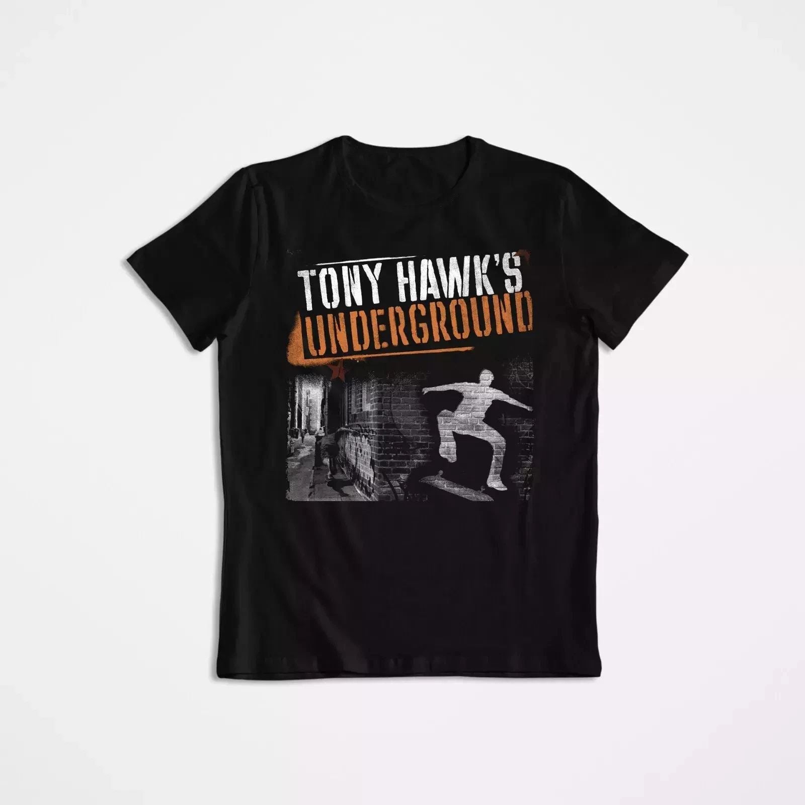 Tony Hawk's Underground T-Shirt, Vintage T-Shirt, Graphic Tee, Skating.webp