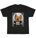 Yorkie Mugshot Jail Yorkshire Terrier Dog Pet Puppy Lover T-Shirt