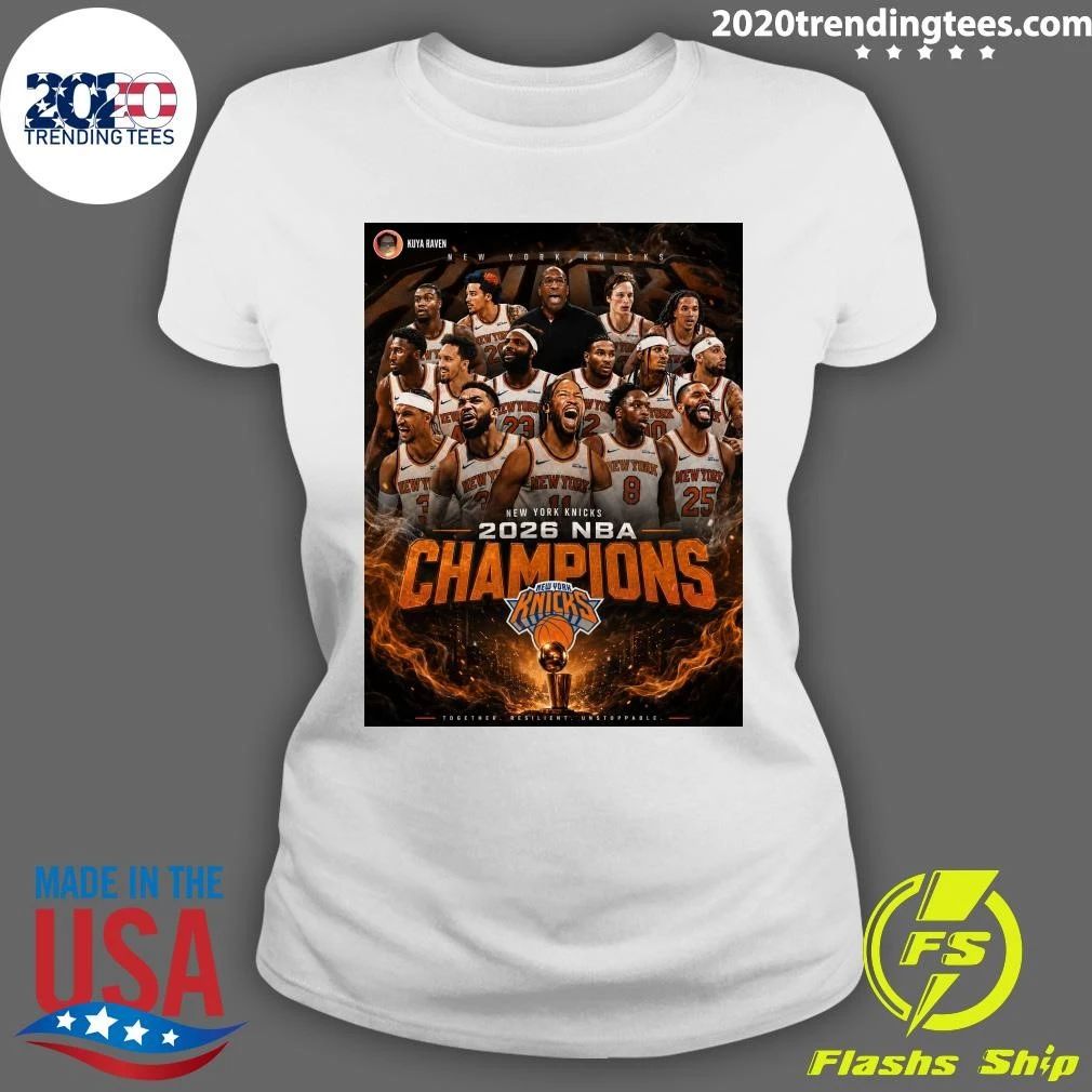 New York Knicks Clinch 2026 NBA Finals Title After 53-Year Title Drought Shirt
