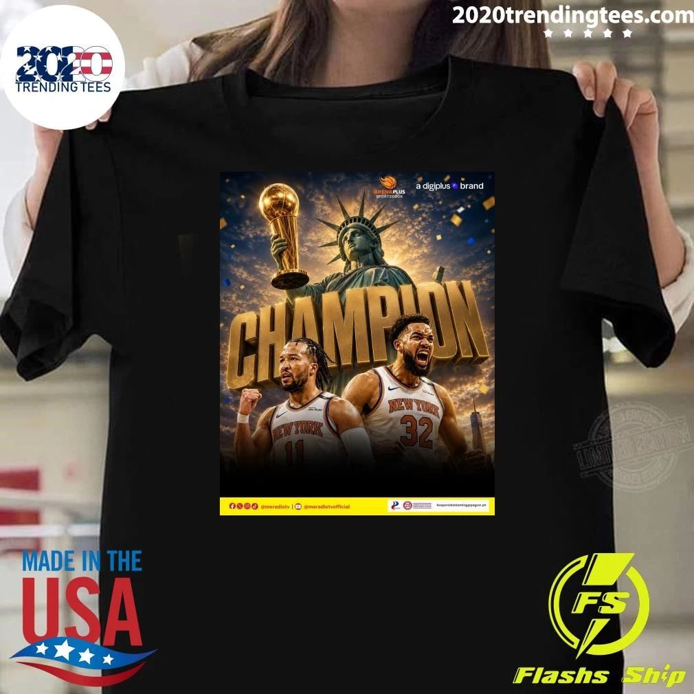 The New York Knicks Are NBA Champions For The First Time In 53 Years Shirt