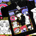 Detective School Q T-Shirt Funny Mom Girl Anime Kawaii Waifu Shirt Tee All Size
