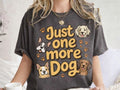 Comfort Colors Dog Lover Shirt, Just One More Dog Graphic Tee