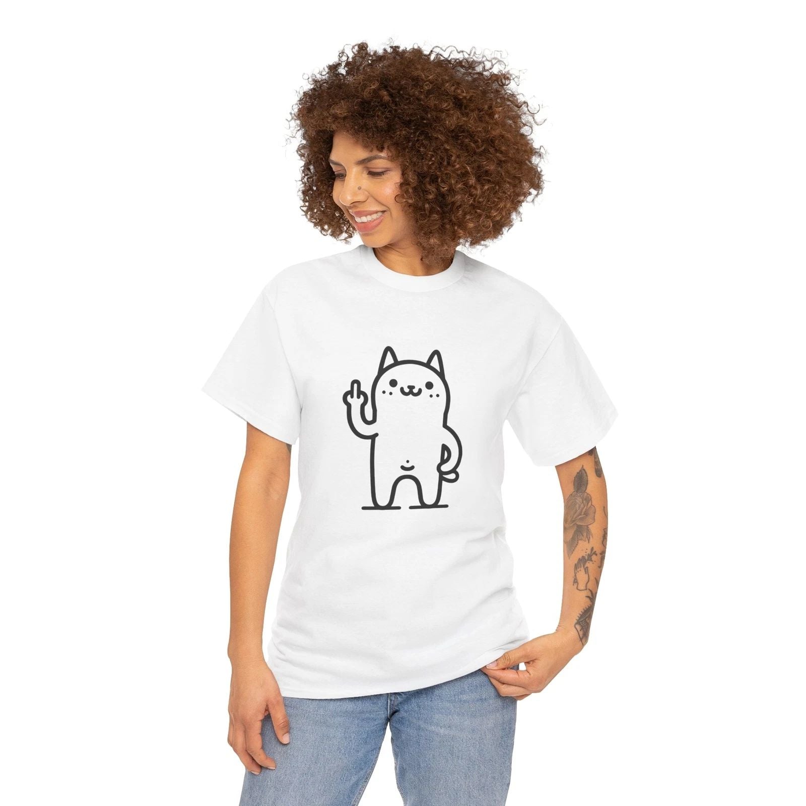 Funny Cat Graphic Tee, Unisex, Cute Cat Shirt, Gift for Cat Lovers
