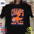 New York Knicks 2026 NBA Finals Champs Skyline Shirt