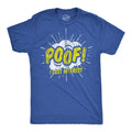 Mens Funny T Shirts Poof I Lost Interest Sarcastic Graphic Tee for Men