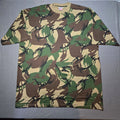 Vtg USA Athletic Camouflage Camo Hunting Outdoor Short Sleeve Shirt 4XL NOS