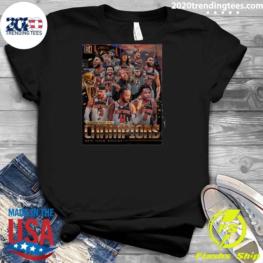 The New York Knicks Are Your 2026 NBA Champions For The First Time In 53 Years Shirt