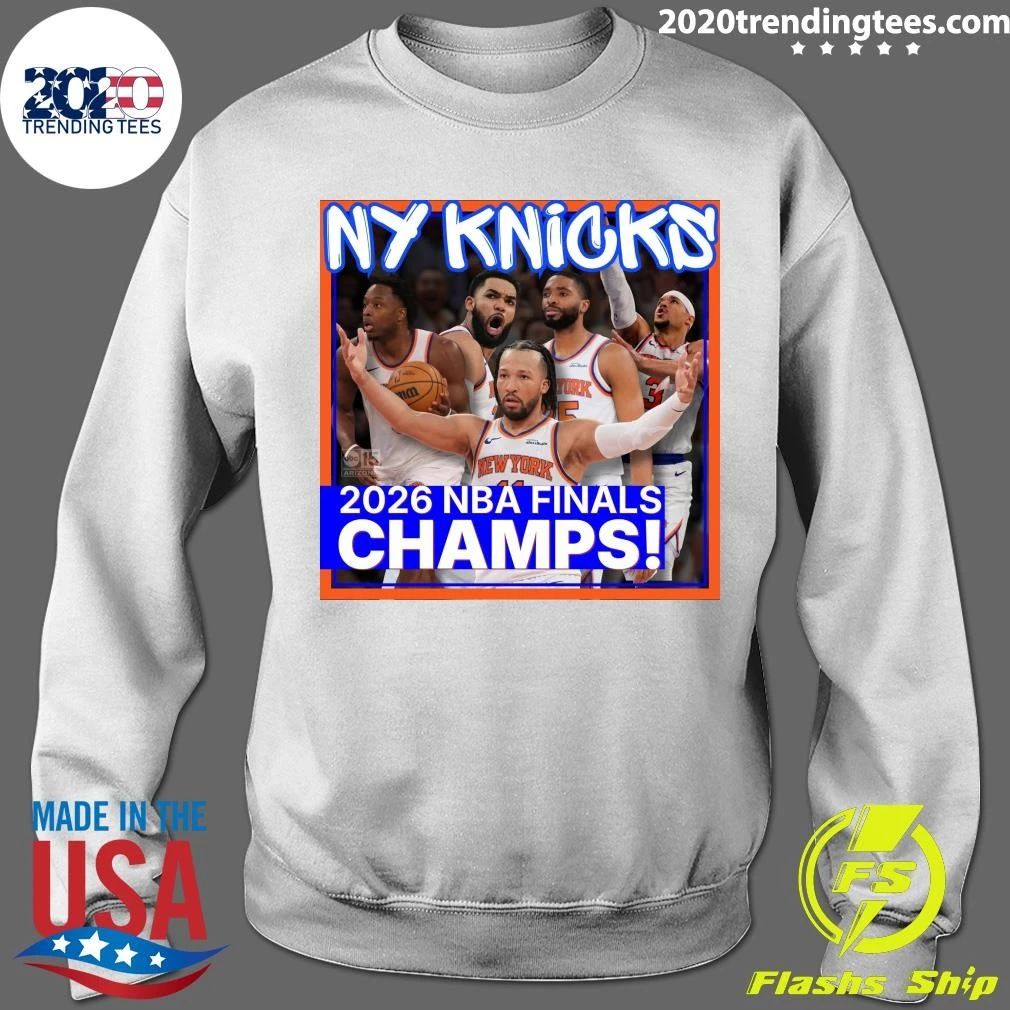 NBA Champions The New York Knicks Have Defeated The San Antonio Spurs 94 To 90 After An Electric Game 5 Of The NBA Finals Shirt