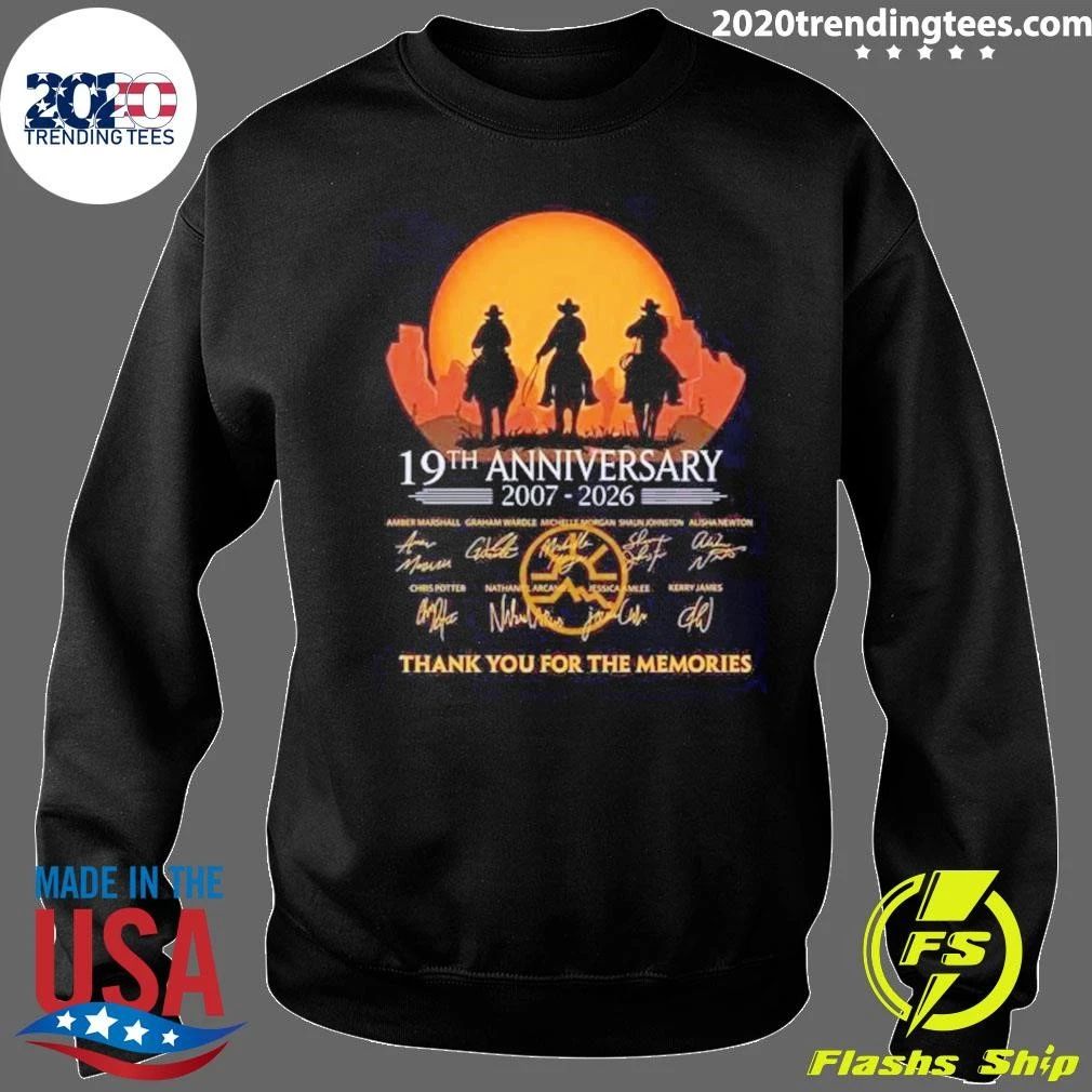 Heartland 19th Anniversary 2007-2026 Thank You For The Memories Signature Shirt
