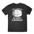 School Is Important But Hockey Is Importanter Funny T-Shirt