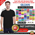 Gildan Mens G500 Solid Heavy Cotton Plain Short Sleeve Blank Casual Fit T-Shirt