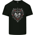 Fantasy Heart & Sword Mens Light Cotton T-Shirt