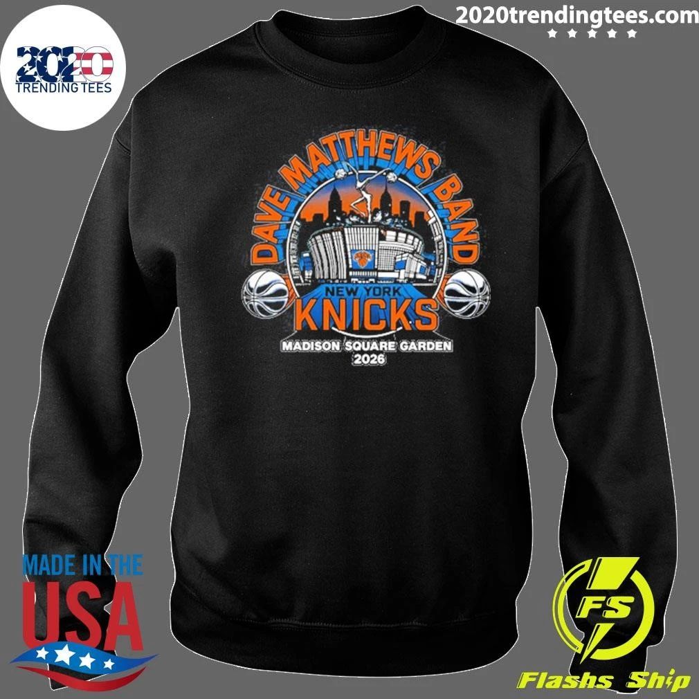 New York Knicks Madison Square Garden 2026 Dave Matthews Band Shirt