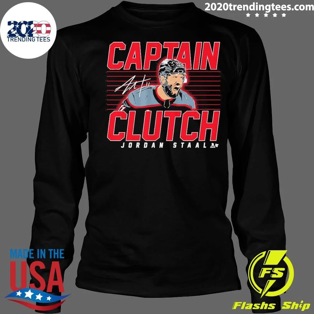 Jordan Staal Captain Clutch 2026 Signature Shirt