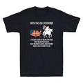 With The USA So Divided I'm Just Glad to Be On The Side Funny Quote Gift T-Shirt
