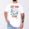 Cat Dad Club T-Shirt | Retro Feline Lover Graphic Tee