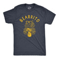 Mens Bearrito T Shirt Funny Sarcastic Bear Burrito Mexican Food Tee for Guys