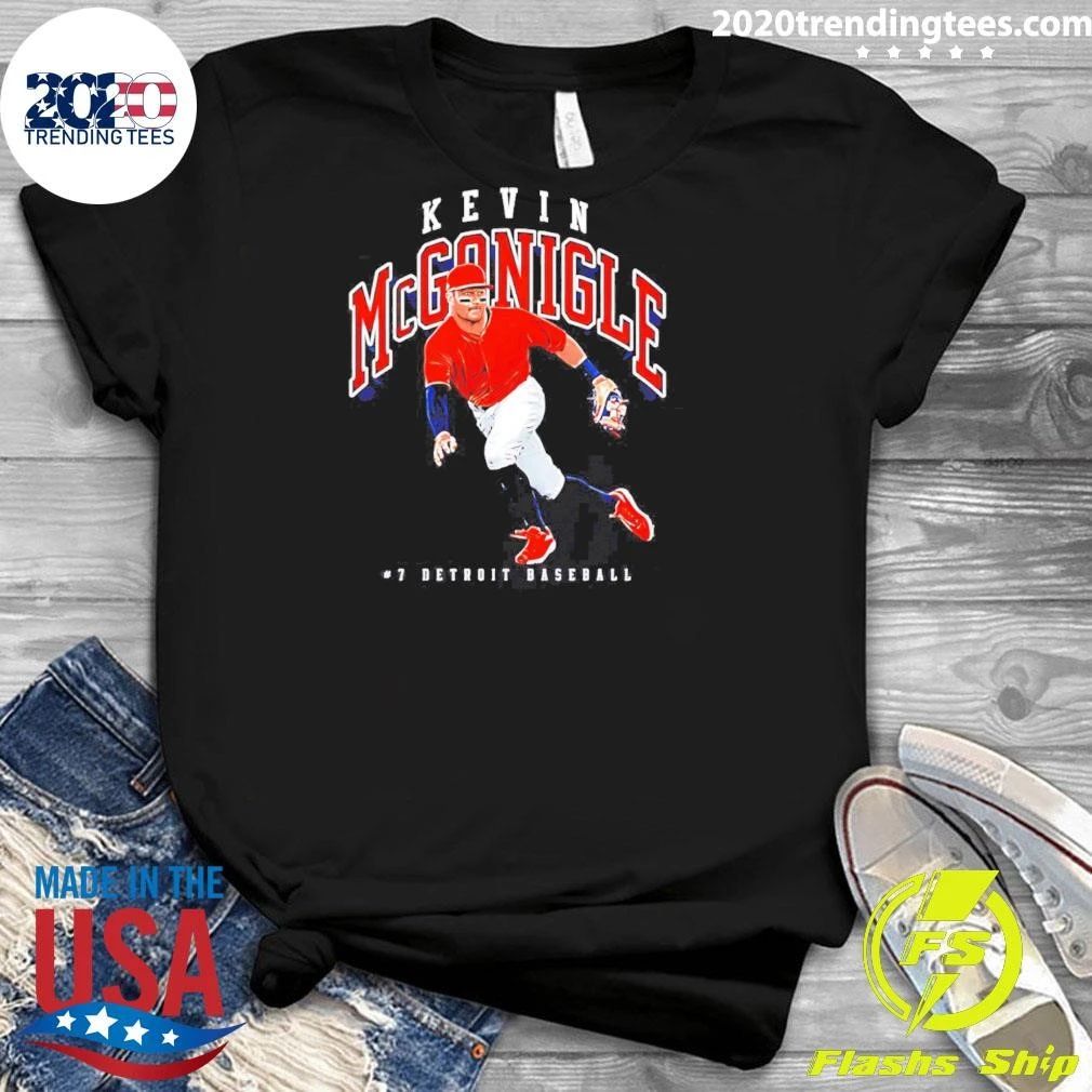 Kevin Mcgonigle Detroit Tigers Collegiate Shirt
