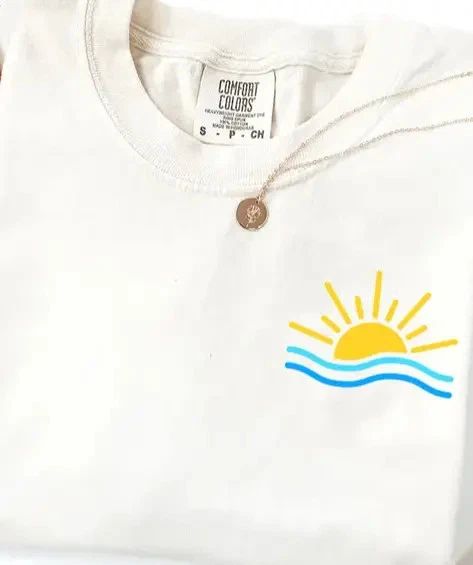 Summer Beach Shirt Cute Vacation Tee Women Coastal Graphic T-Shirt